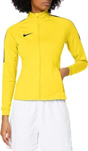 chaqueta cortavientos nike de chica en amarillo fluor