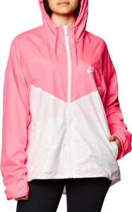 chaqueta cortavientos de mujer nike