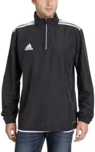 chaqueta cortavientos adidas de hombre en negro