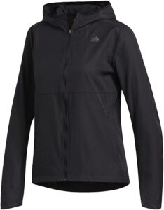 chaqueta cortavientos adidas de mujer own the run