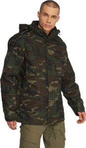 chaqueta cortavientos de camuflaje para hombre brandit barata