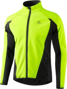 chaqueta cortavientos de ciclismo para hombre