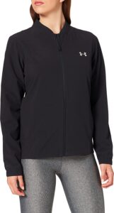 chaqueta cortavientos de running under armour de chica