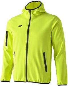 chaqueta cortavientos fluorescente de hombre 42k running