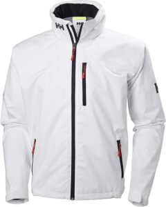 chaqueta cortavientos helly hansen para hombre blanca