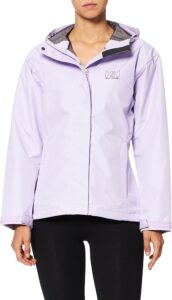 chaqueta cortavientos helly hansen de mujer lila