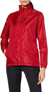 chaqueta cortavientos joma de mujer roja