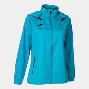 chaqueta cortavientos joma de mujer en azul