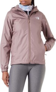 chaqueta cortavientos north face marron