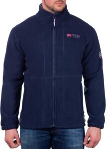 chaqueta cortavientos norway para hombre en azul