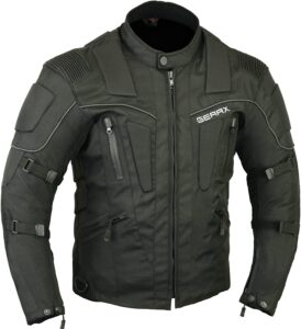 chaqueta cortavientos para moto gearx de hombre