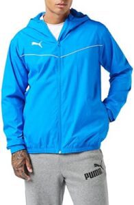 chaqueta cortavientos puma de hombre azul