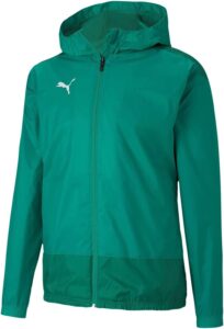 chaqueta cortavientos puma de mujer verde