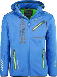 chaqueta cortavientos de trekking norway para hombre