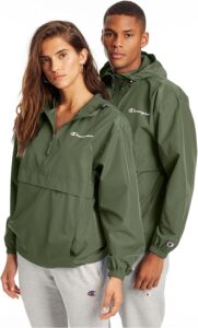 chaqueta cortavientos verde unisex champion