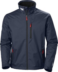 chaqueta cortavientos helly hansen de hombre en azul marino