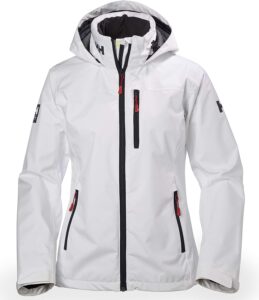 chaqueta cortavientos helly hansen de mujer en blanco