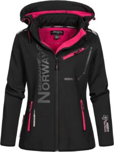 chaqueta cortaviento norway de mujer