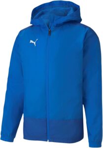 chaqueta cortavientos puma de hombre en azul