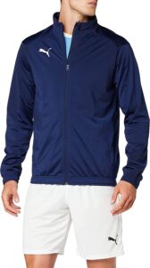 chaqueta cortavientos puma de hombre azul marino