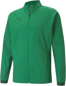 chaqueta cortavientos puma de hombre en verde