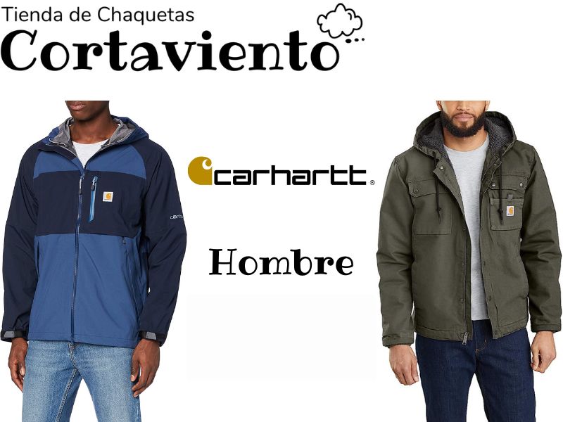 chaqueta cortavientos carhartt de hombre