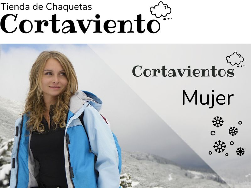 Chaqueta cortavientos de mujer