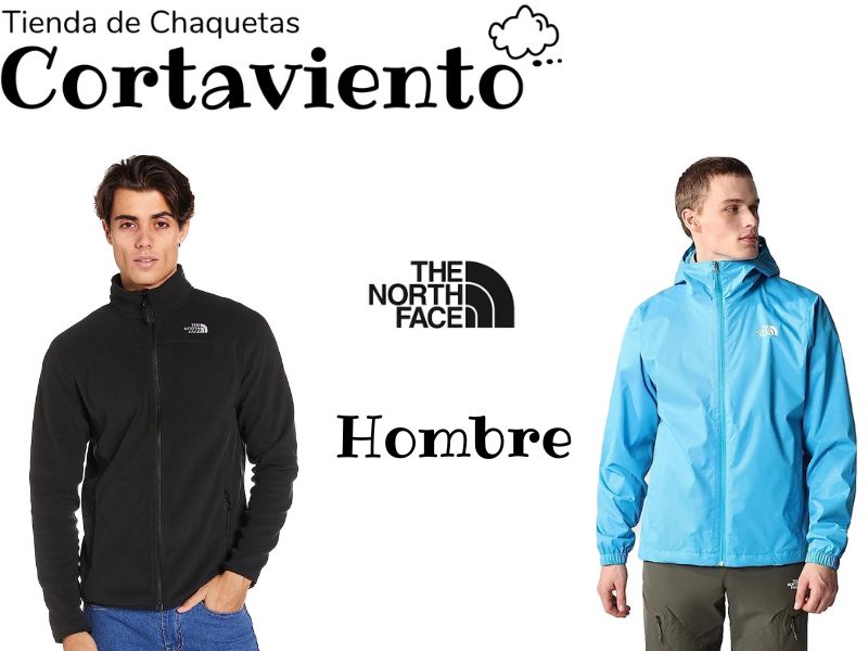 chaqueta cortavientos the north face para hombre