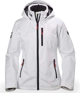 chaqueta cortavientos de montaña para mujer en blanco