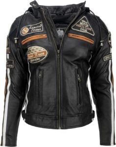 chaqueta cortavientos de moto para mujer urban