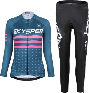 conjunto de ciclismo para mujer