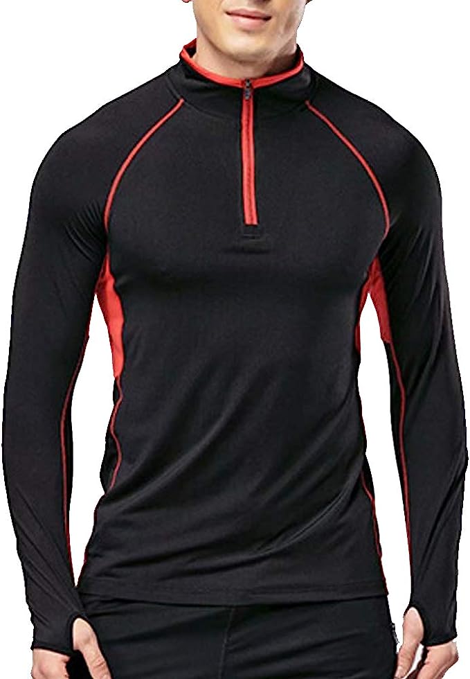 chaqueta cortavientos de running para hombre en negro