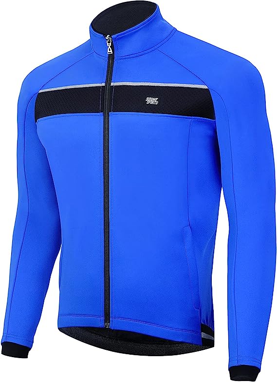 chaqueta cortavientos de ciclismo para hombre