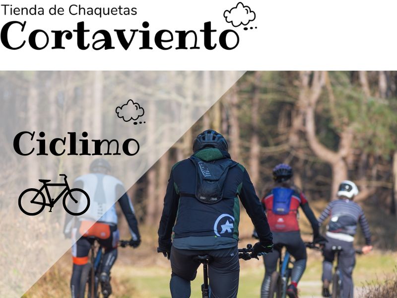 chaqueta cortavientos de ciclismo