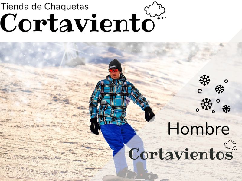 chaqueta cortavientos de hombre