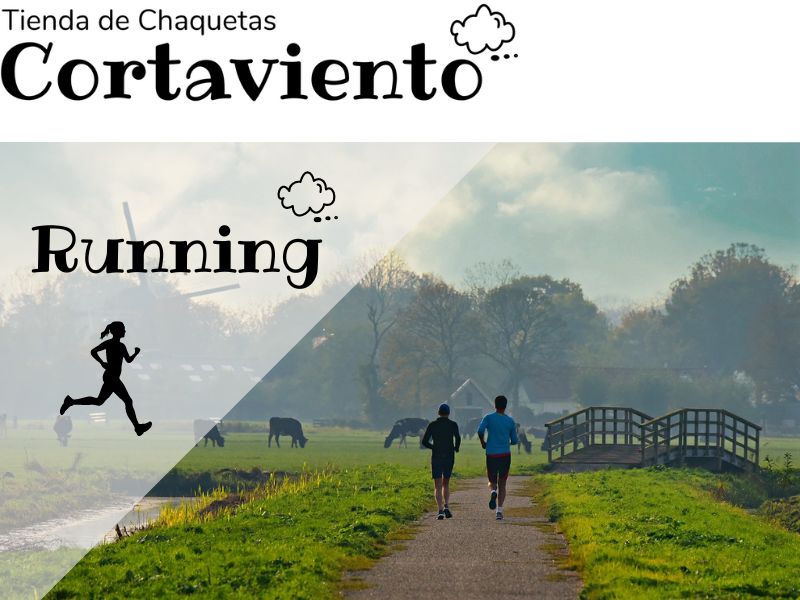 chaqueta cortavientos de running