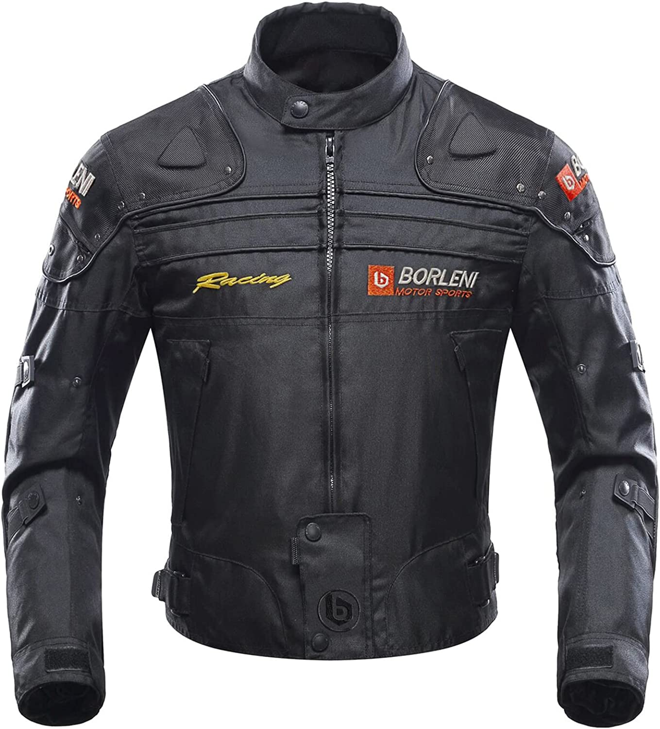 chaqueta cortavientos de moto para hombre borleni